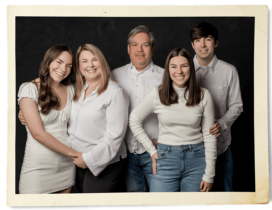 Frank & Dr. April Trevino & family, Boerne, Texas